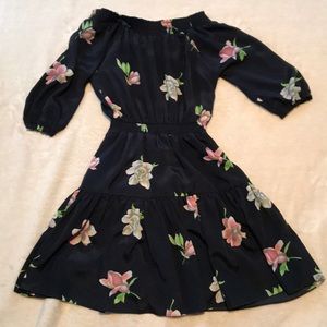 Anthropologie floral dress
